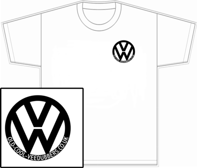 VDUB T-shirt with Classic logo front only